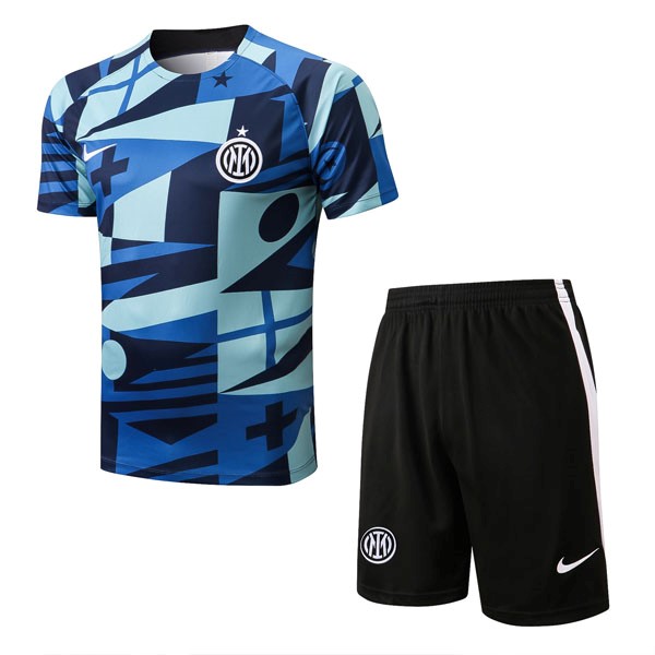 Camiseta Entrenamiento Inter Milan Conjunto Completo 2022 2023 Azul